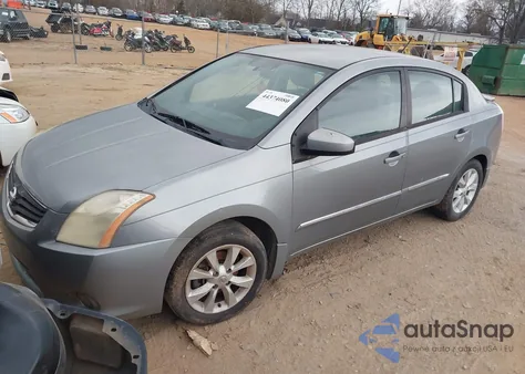 2011 Nissan Sentra 2.0Sl z USA, uszkodzony, nr VIN 3N1AB6APXBL614947